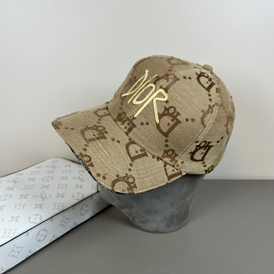 Gorra de béisbol con estampado de letras de estilo urbano