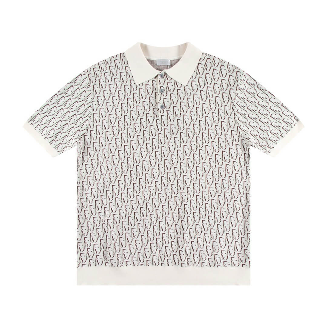 Camiseta polo con estampado completo