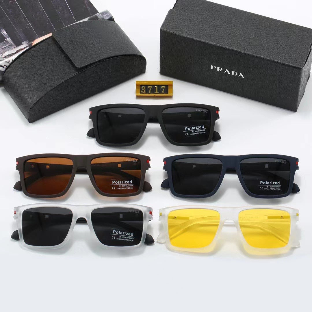 Gafas de sol retro con montura cuadrada