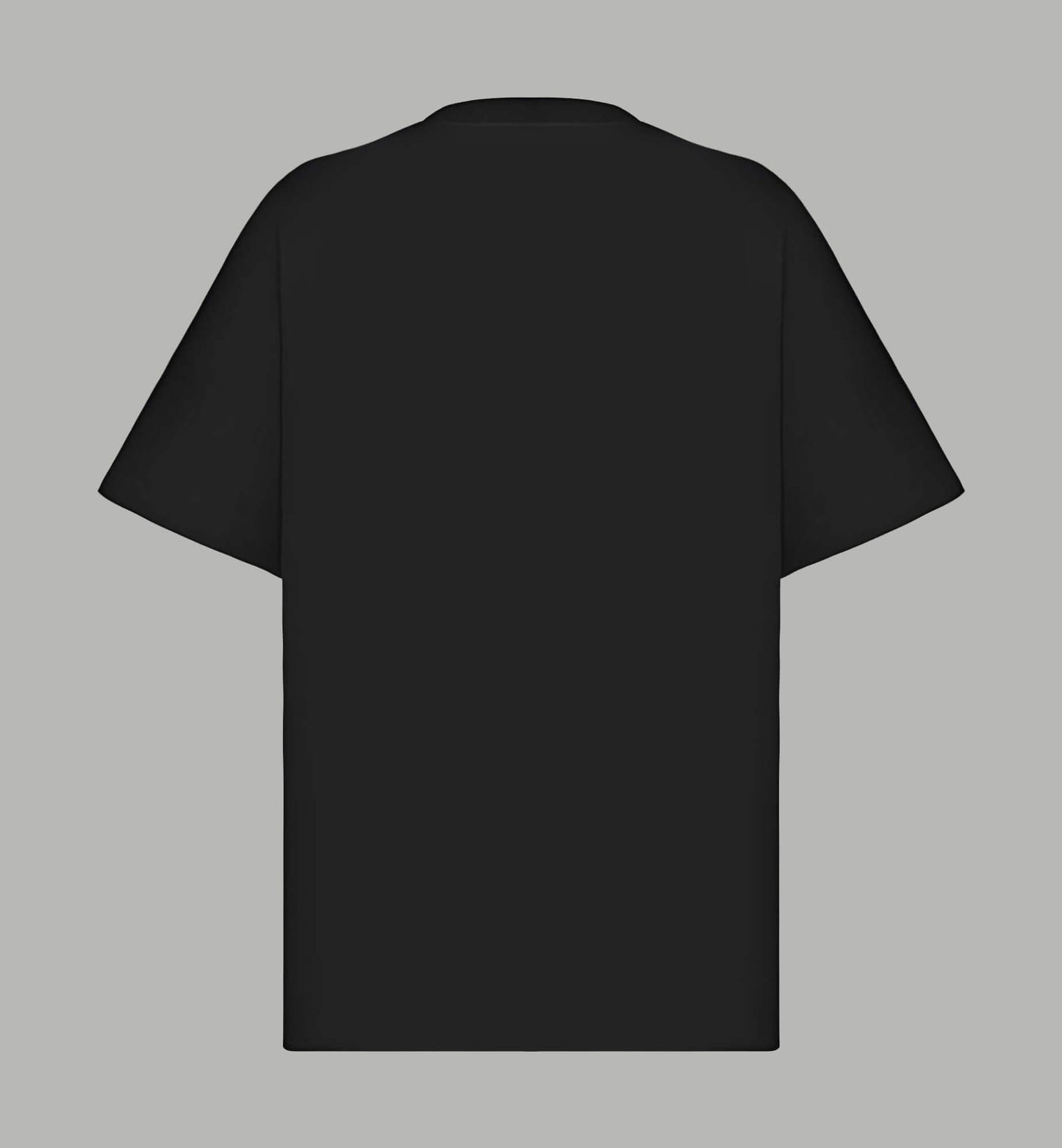 Camiseta con estampado de pintura al óleo de jarrón