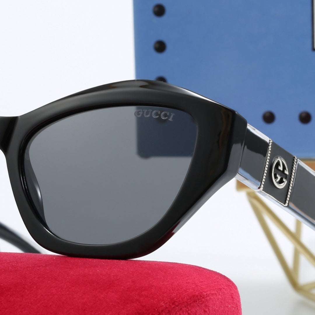 Gafas de sol poligonales modernas y de moda