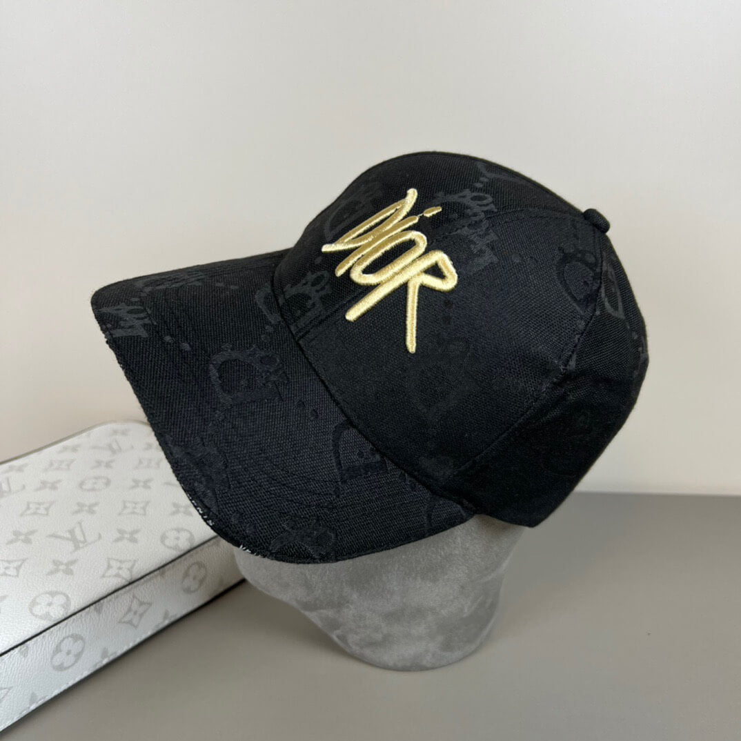 Gorra de béisbol con estampado de letras de estilo urbano