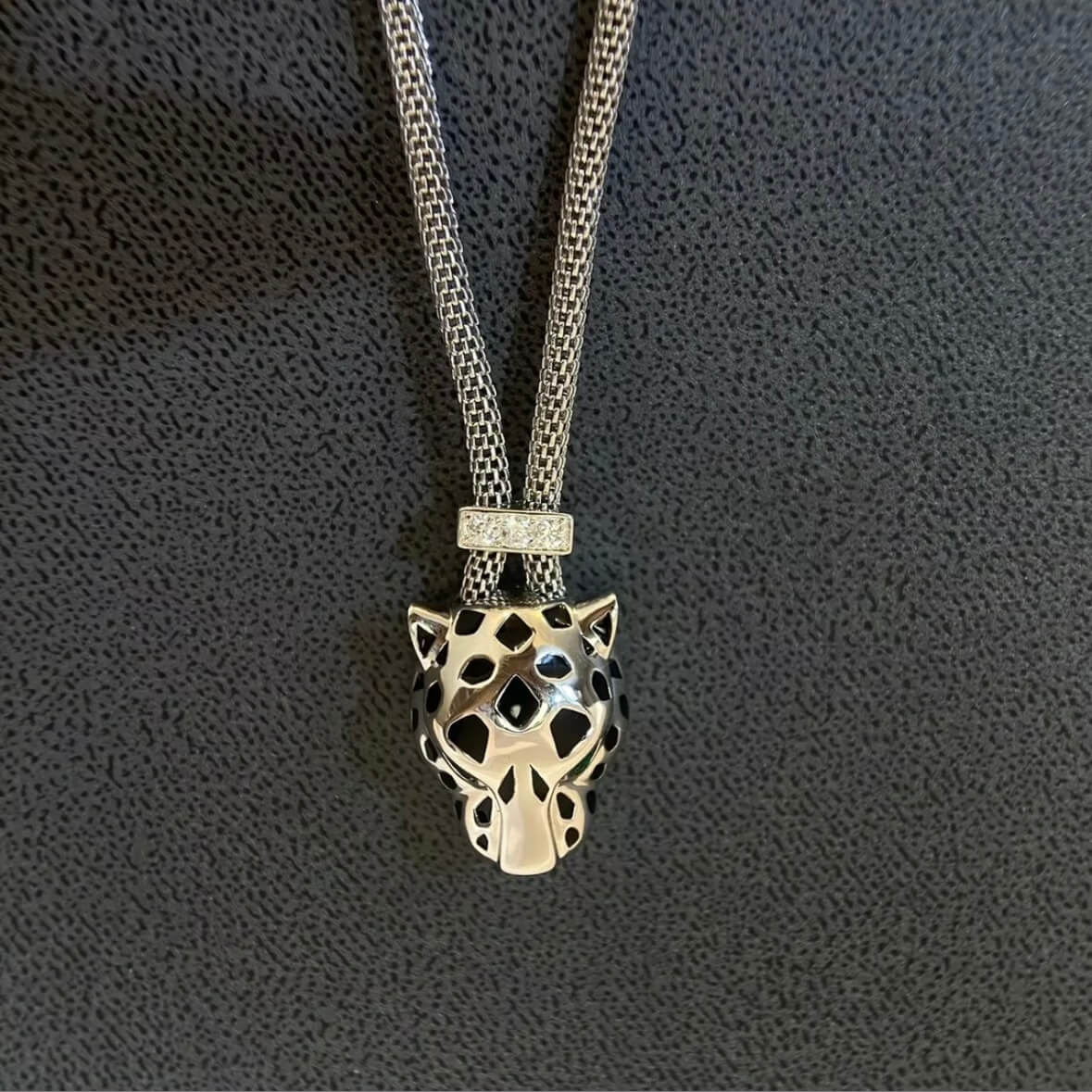 Leopard Head Design Necklace