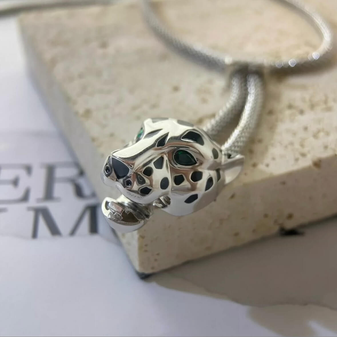 Leopard Head Design Necklace