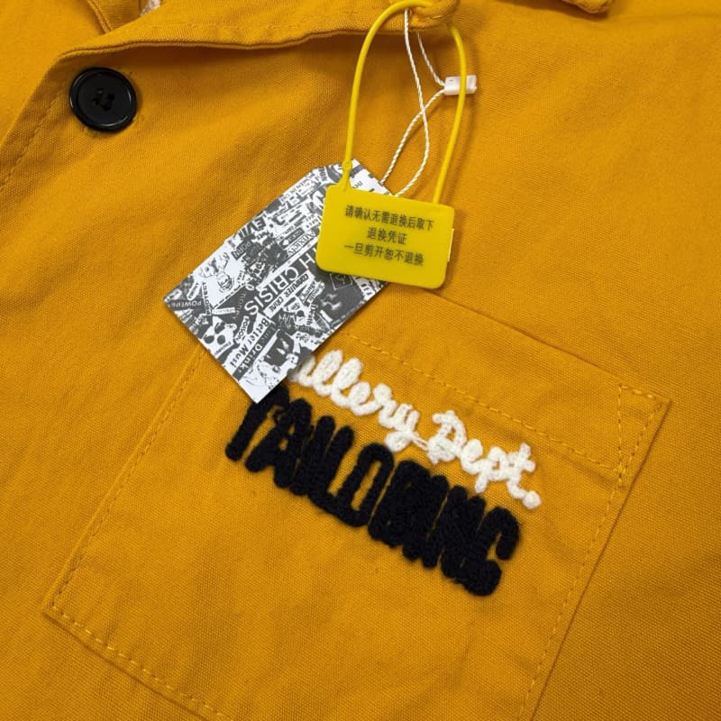 2025 Embroidered Denim T-Shirt