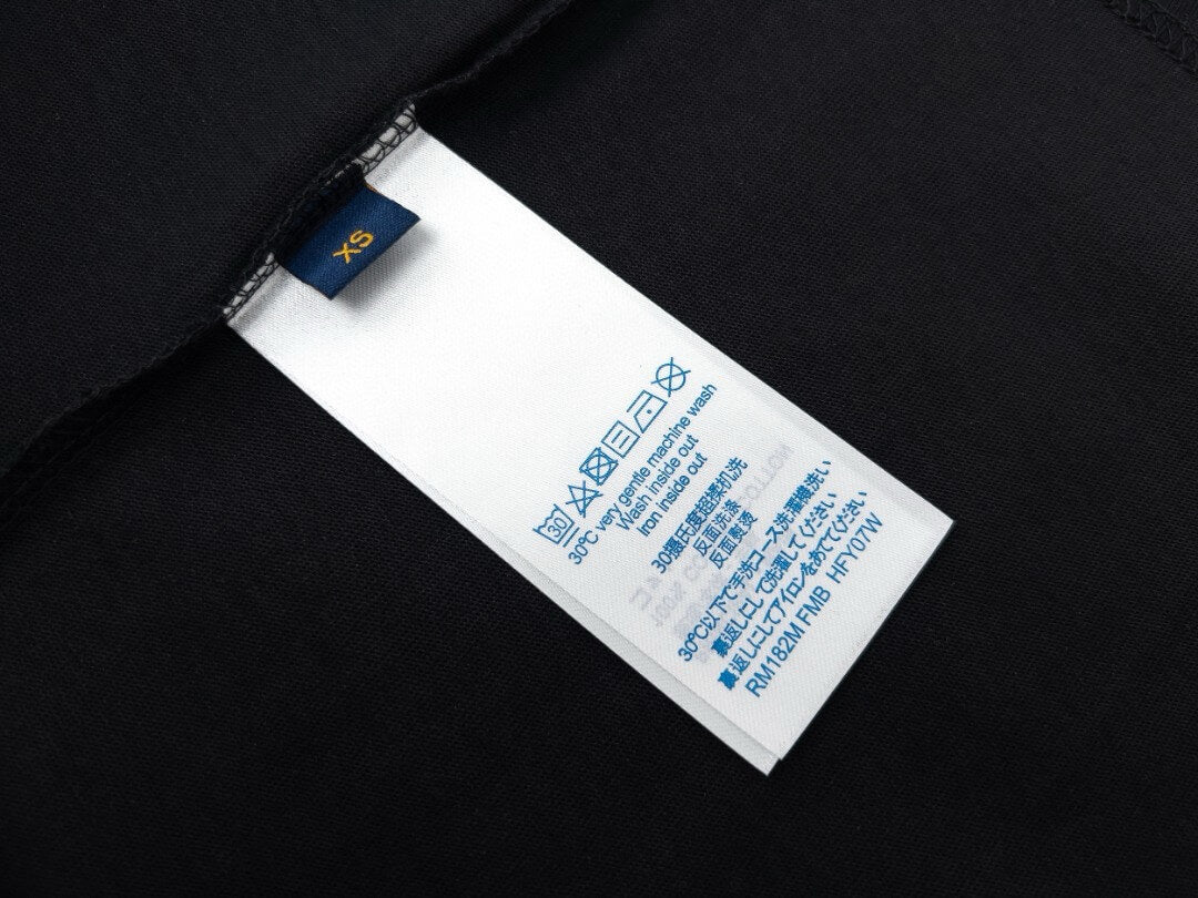 Camiseta con estampado de letras de moda