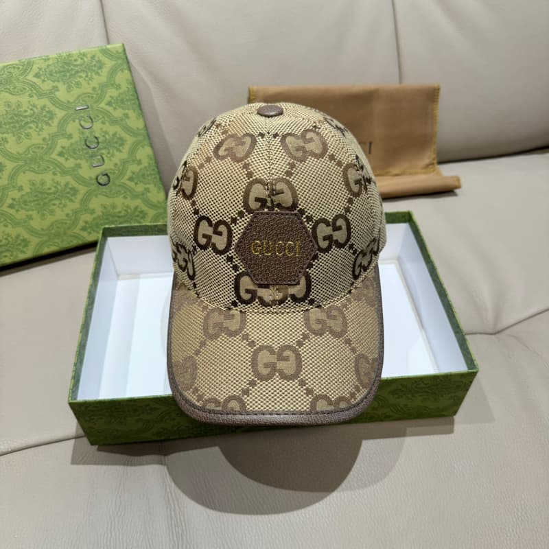 Gorra de béisbol de lona dorada