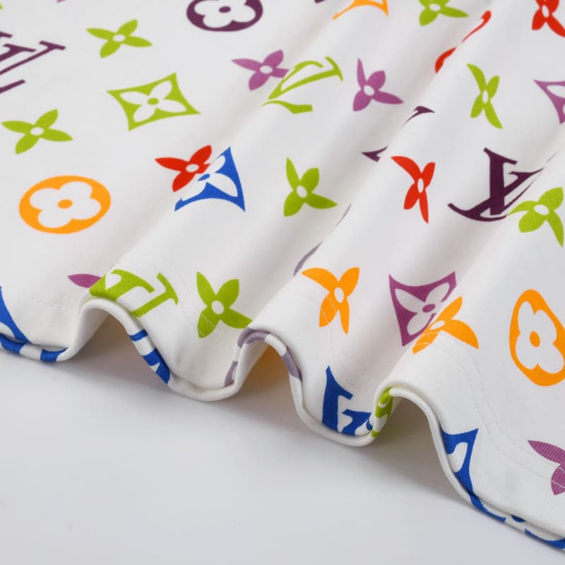 All-over Tricolor Print T-shirt