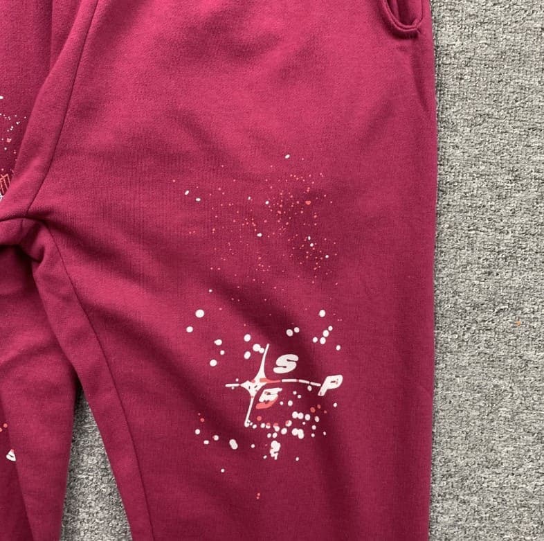 Pantalones burdeos