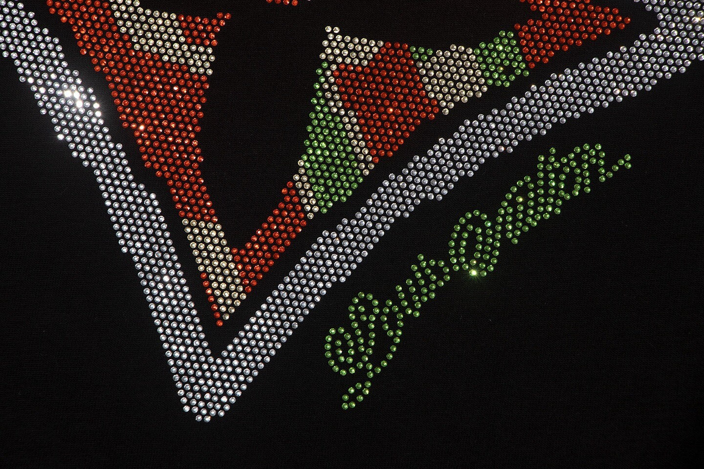 Colored Diamond Design T-Shirt