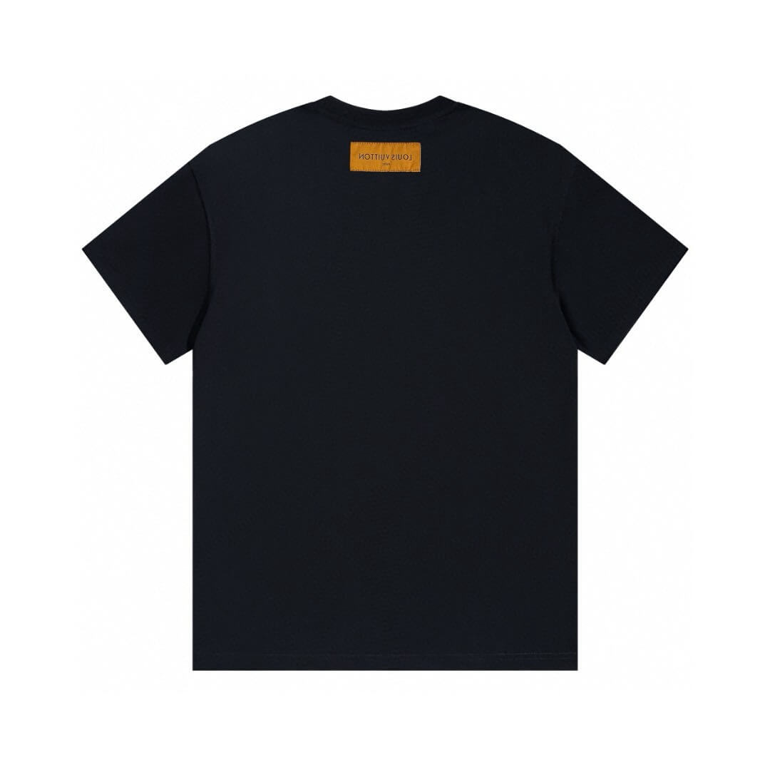 Camiseta con estampado de letras de moda