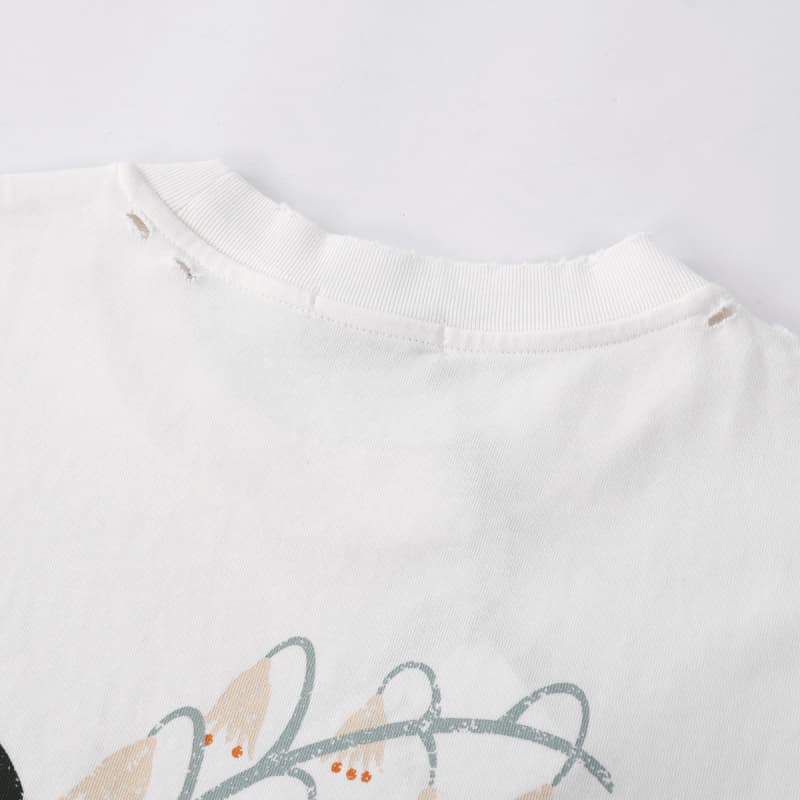 Washed Distressed Graphic T-shirt