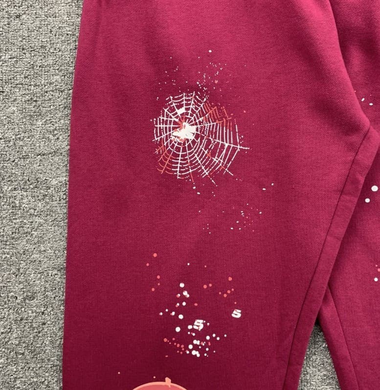 Pantalones burdeos