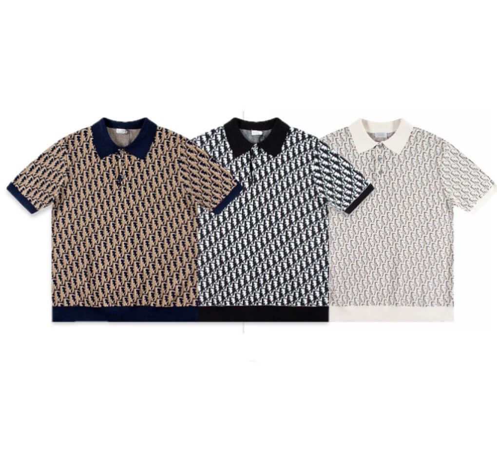 Camiseta polo con estampado completo