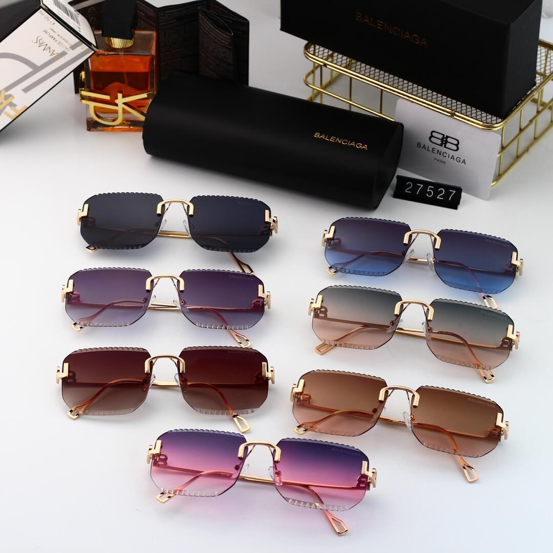 Exquisitas gafas de sol cuadradas sin marco