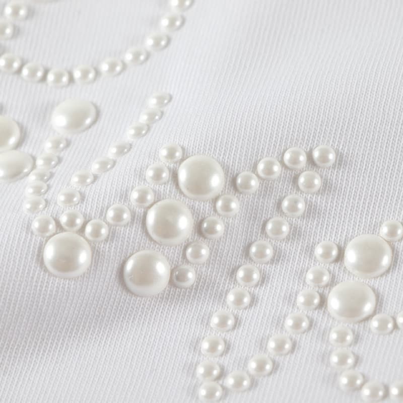 2025 Pearl Detail T-Shirt