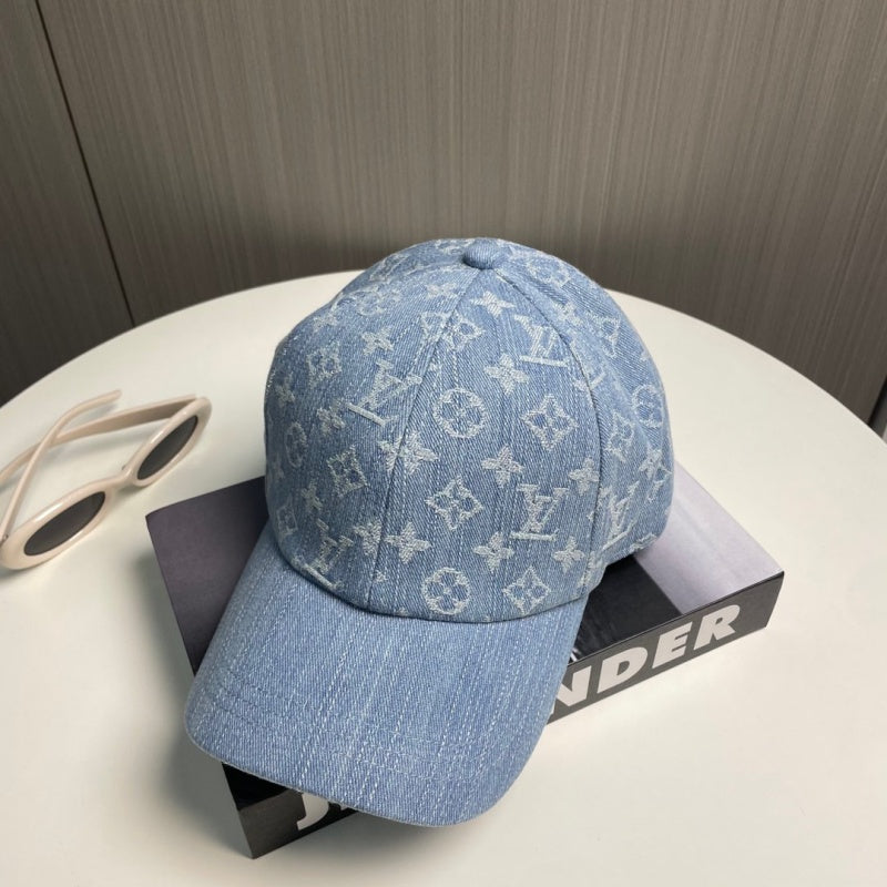 Gorra de béisbol vaquera clásica con estampado integral
