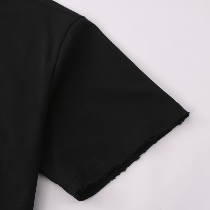 Washed Distressed Graphic T-shirt