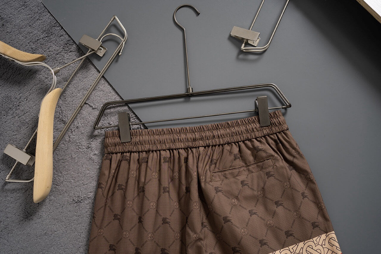 Pantalones cortos de playa marrones