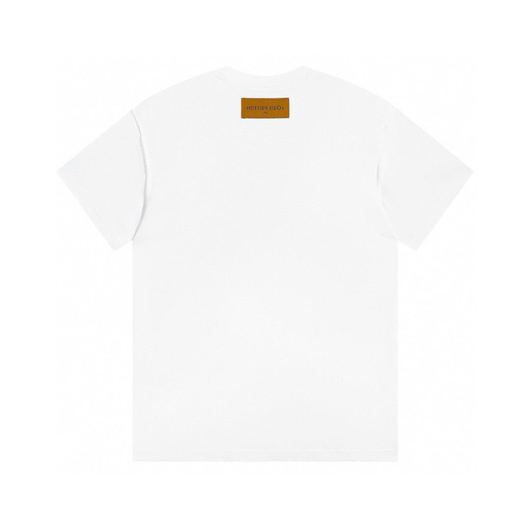 Camiseta con estampado de letras de moda