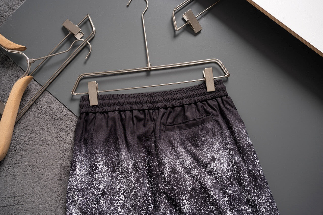 Pantalones cortos de playa con cielo estrellado