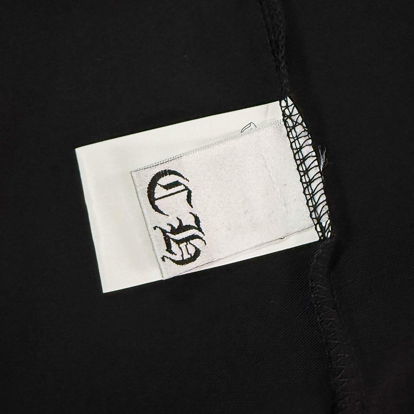 Denim Patch Embroidery T-Shirt
