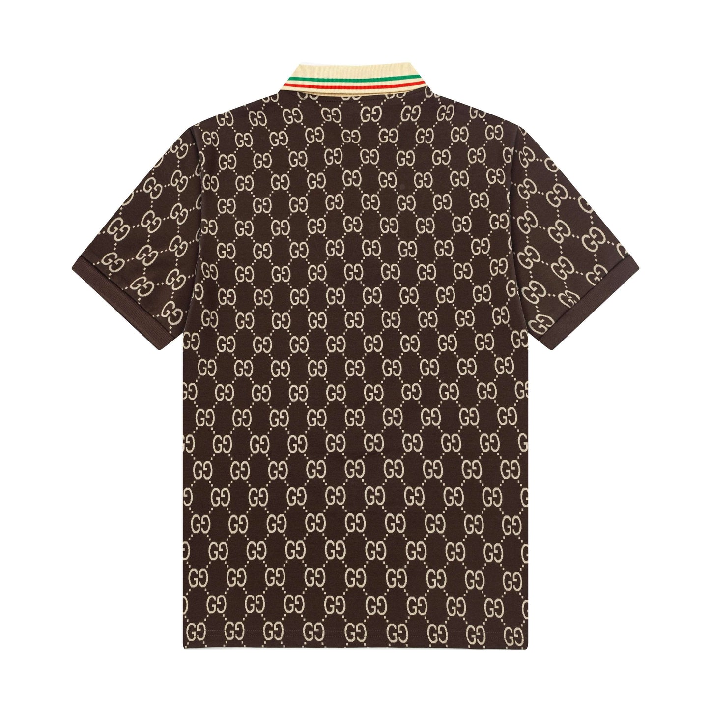 Polo con estampado completo de doble G