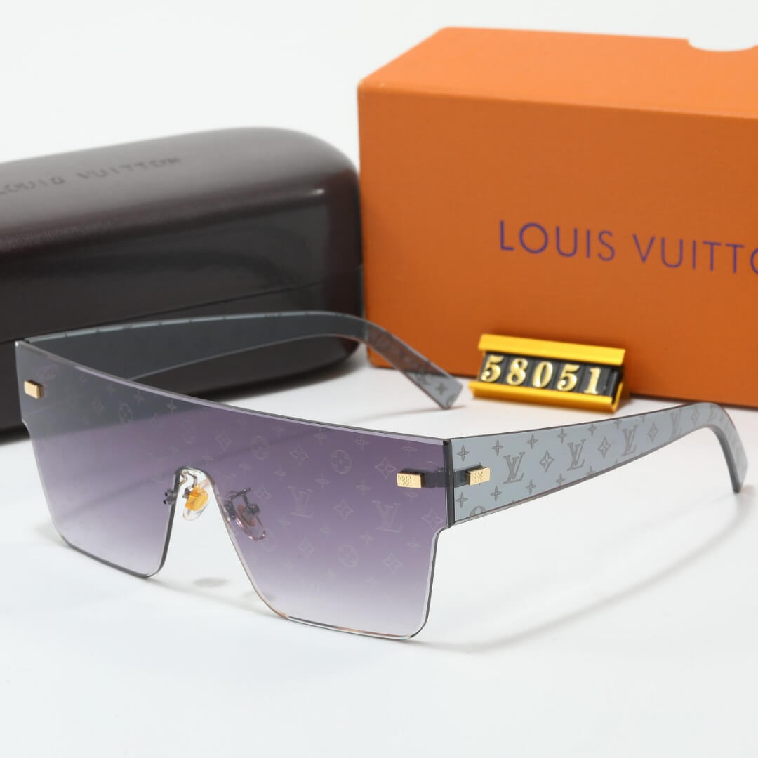 Gafas de sol de una pieza con letras geniales