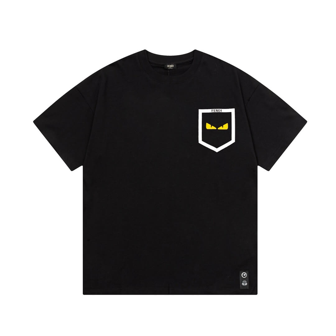 Camiseta con estampado de bolsillo