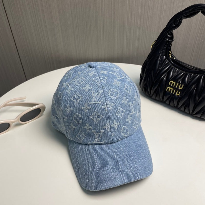 Gorra de béisbol vaquera clásica con estampado integral