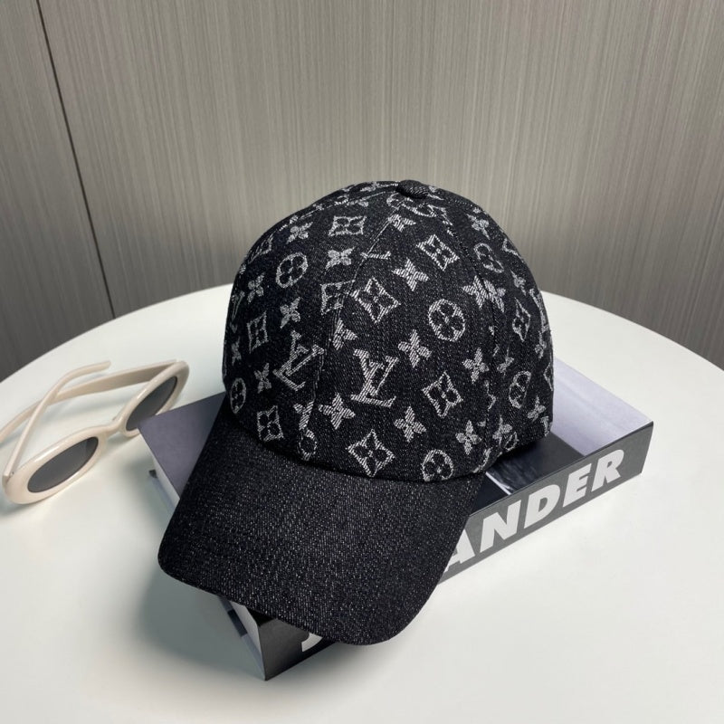 Gorra de béisbol vaquera clásica con estampado integral