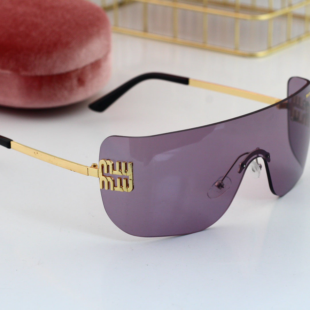 Gafas de sol de esquí con diseño moderno y sin marco
