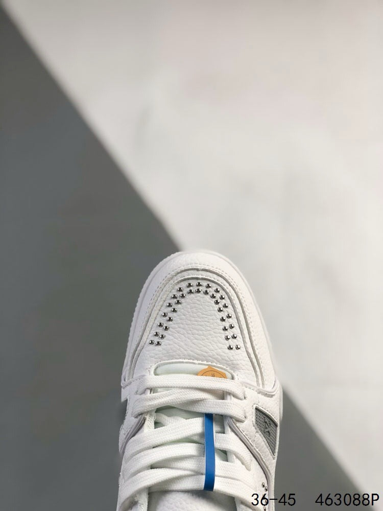 Zapatillas de deporte nuevas de moda plateadas