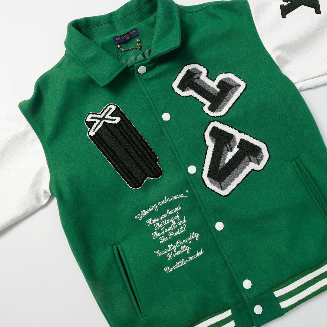 Chaqueta de béisbol clásica
