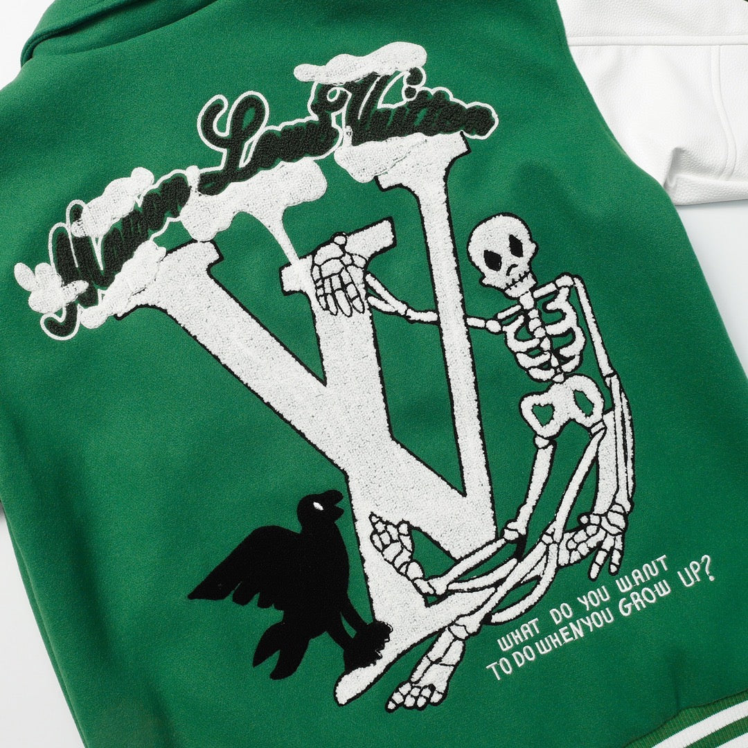 Chaqueta de béisbol clásica