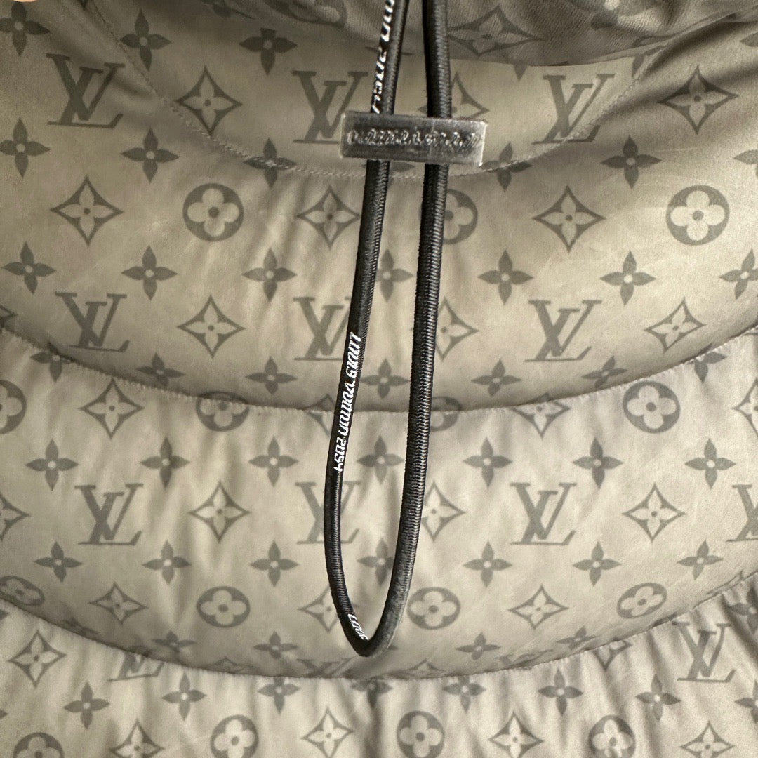 Chaqueta de plumón de tela que cambia de color sensible a la temperatura
