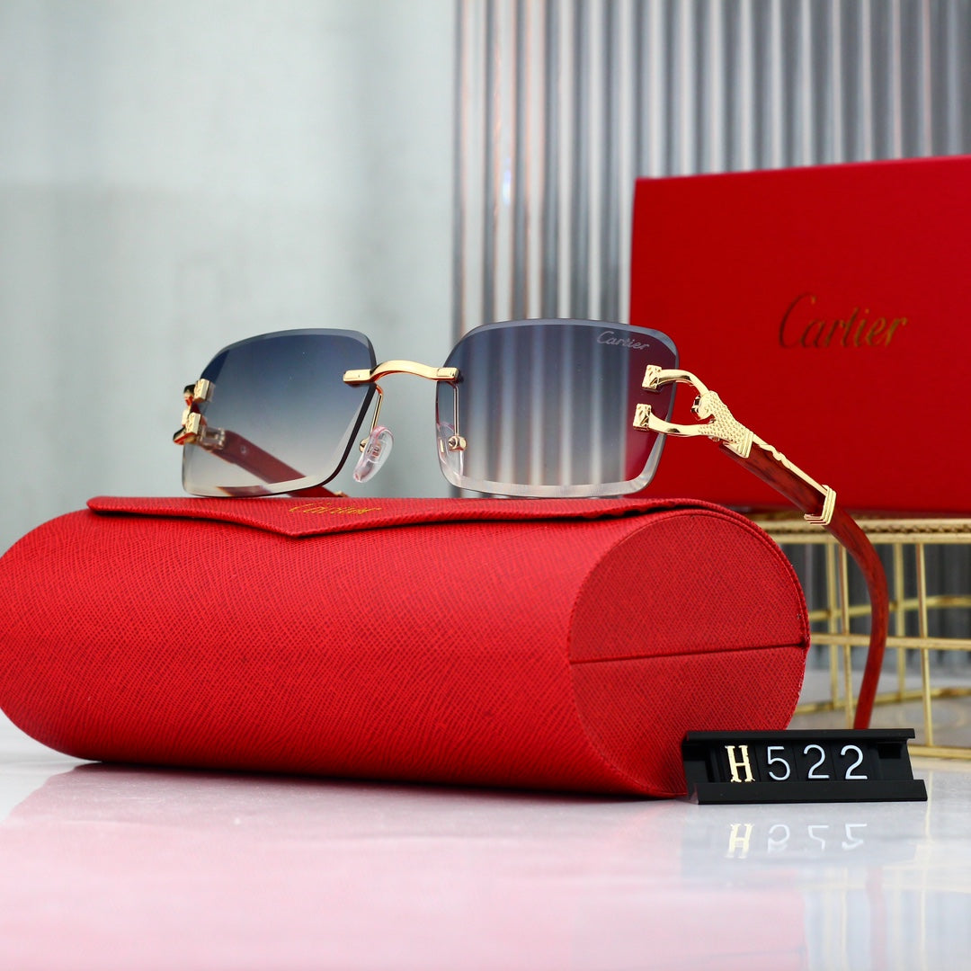 Gafas de sol elegantes sin marco
