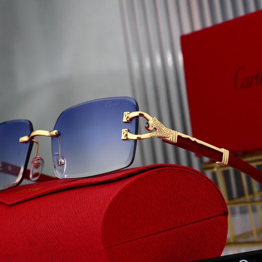 Gafas de sol elegantes sin marco