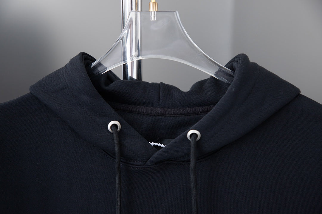 Sweat à capuche imprimé classique