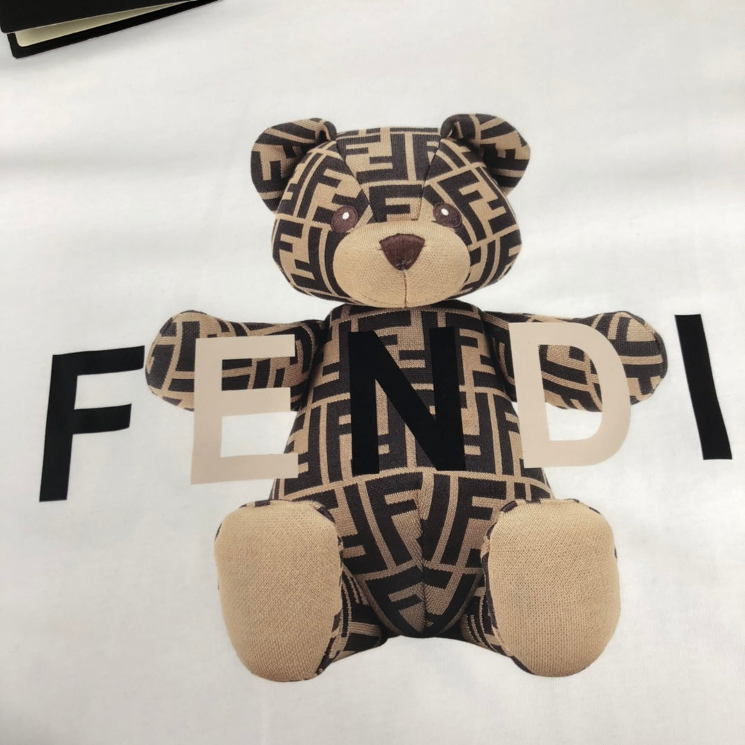 Camiseta con estampado de oso