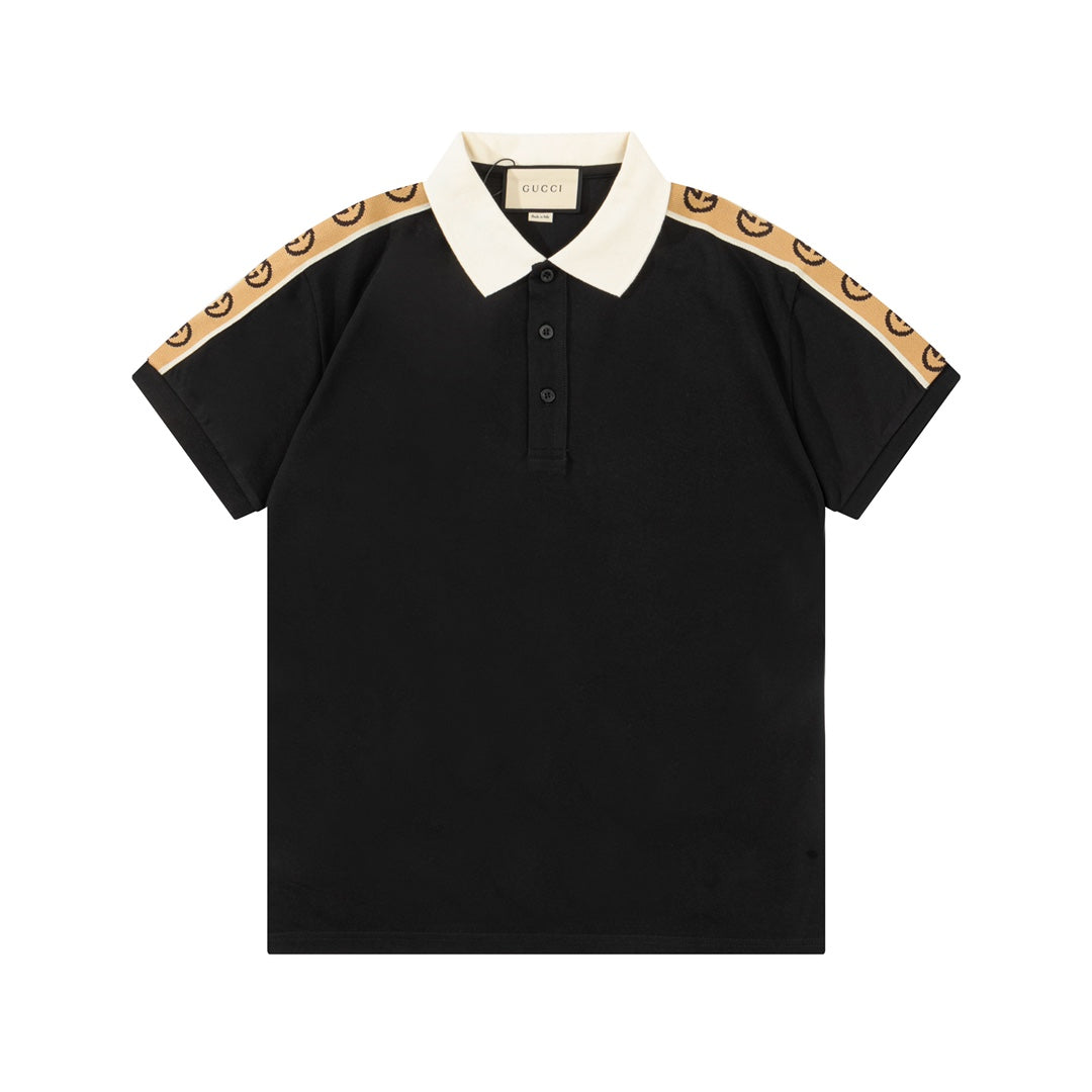 Polo con parches de doble G