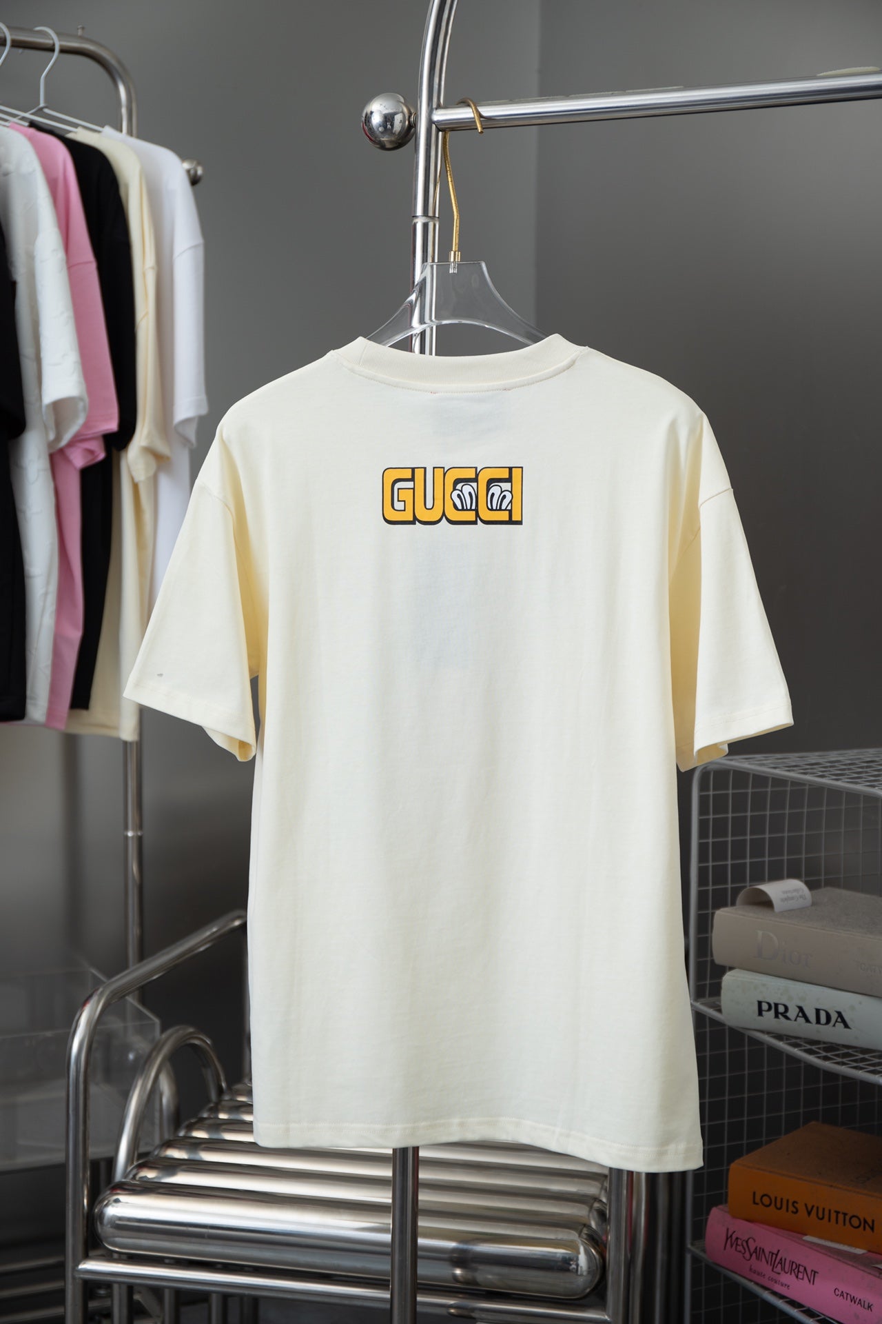 Camiseta con estampado de dibujos animados divertidos