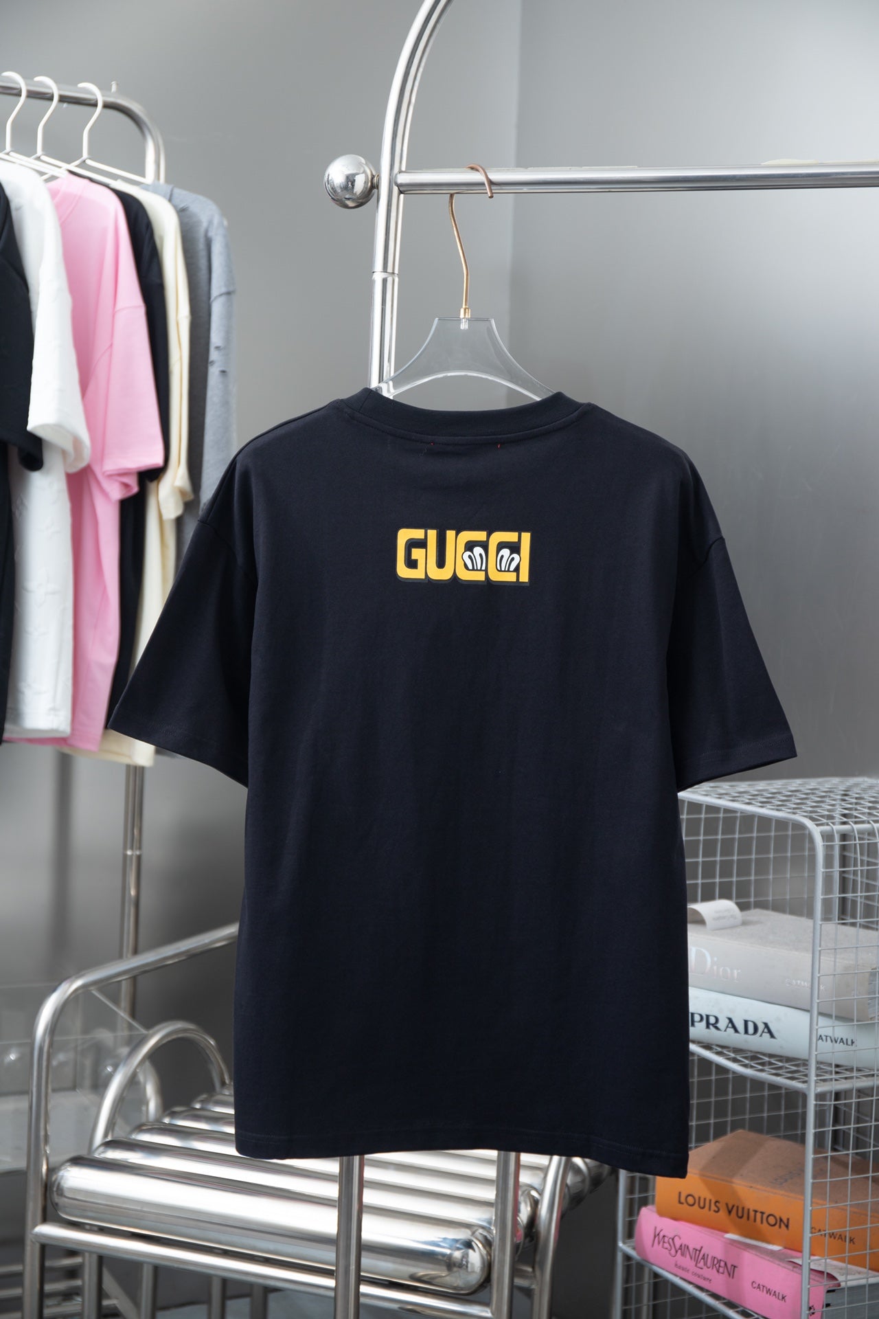 Camiseta con estampado de dibujos animados divertidos