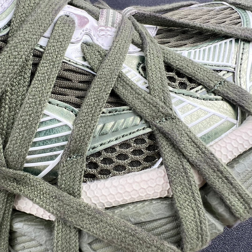 Zapatos de moda verdes