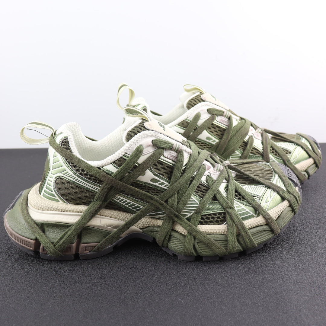 Zapatos de moda verdes