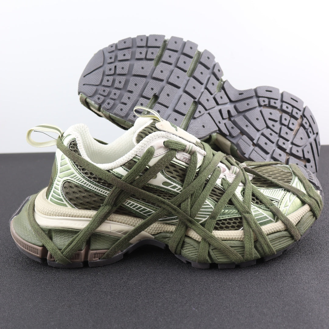 Zapatos de moda verdes