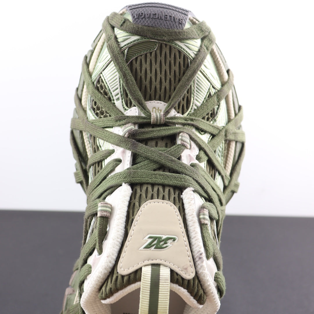 Zapatos de moda verdes