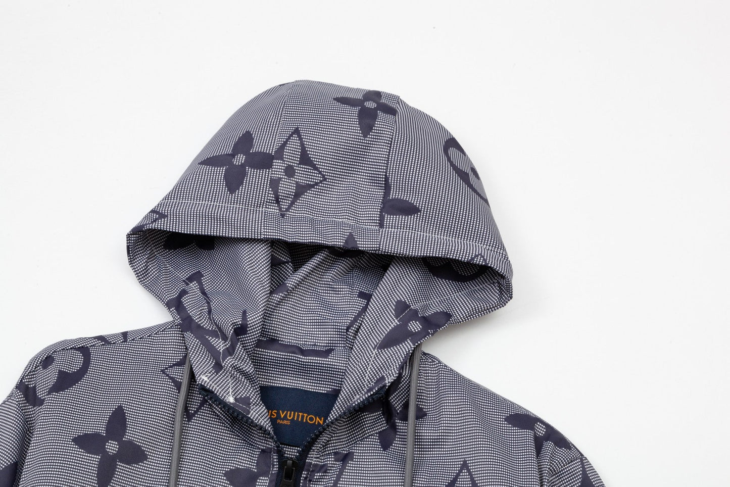 Chaqueta cortavientos con estampado integral