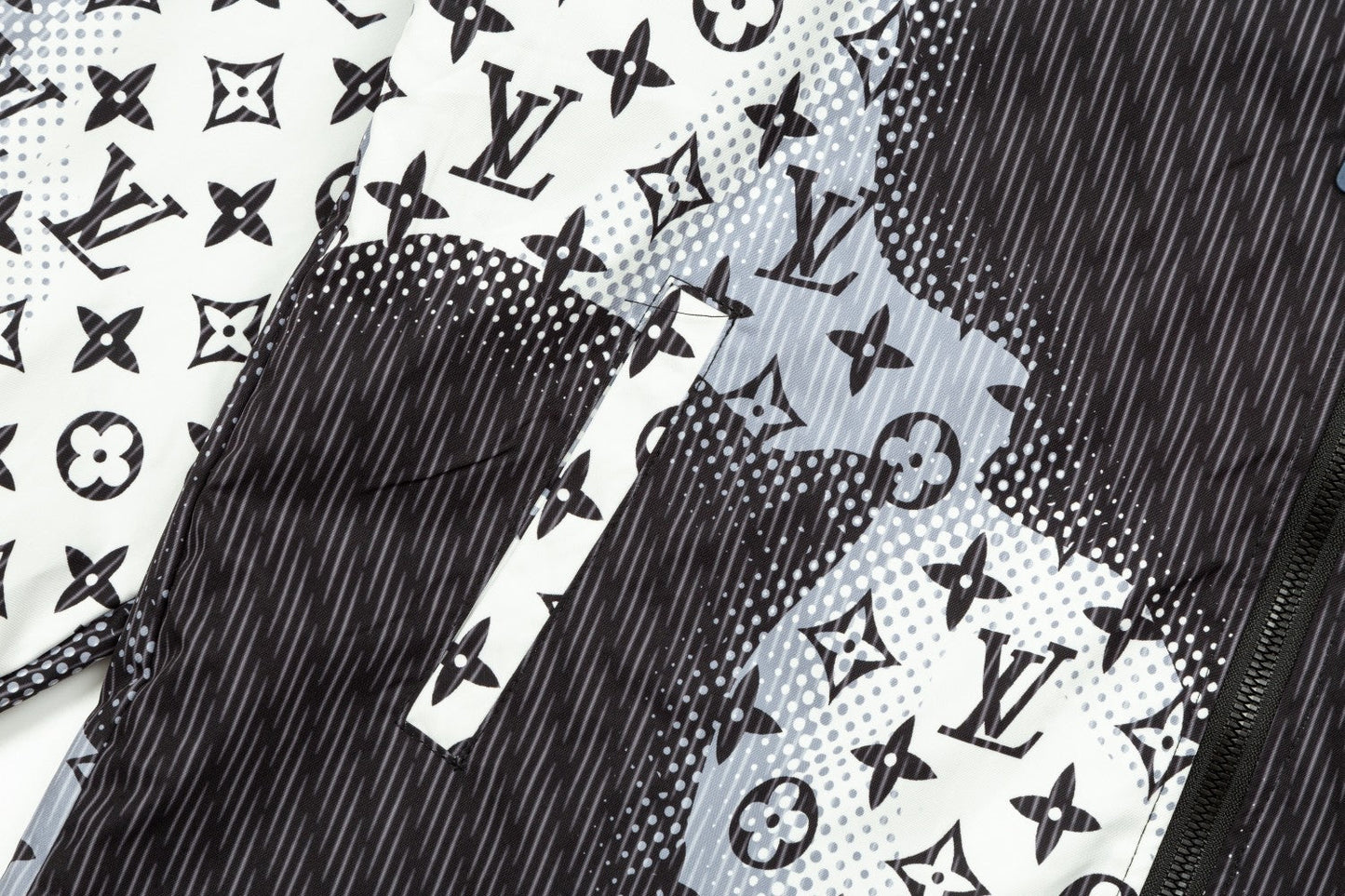 Chaqueta con estampado completo renderizado