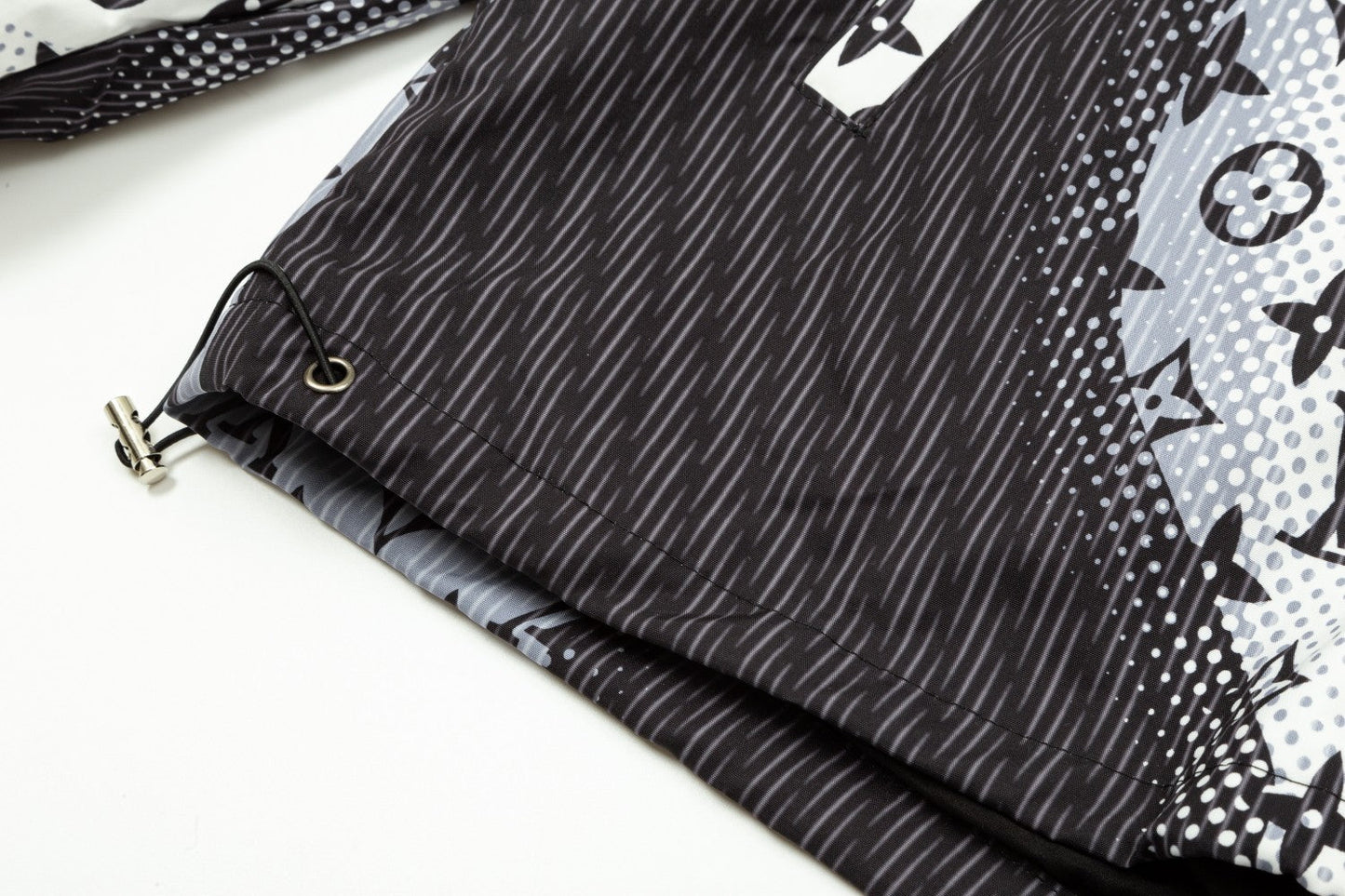 Chaqueta con estampado completo renderizado